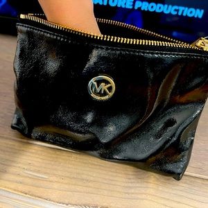 Shiny leather Michael Kors Cosmetic Bag